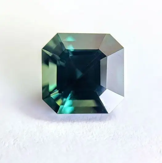 Blue and Green Teal Sapphire Single Stone Calibration Australian Blue Teal Sapphire direct from factory 100% Natural