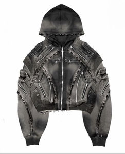 Sudadera con Capucha de Invierno para Hombre, 100% Algodón, Diseño Personalizado con Logotipo, Alta Calidad, Ecológica, Transpirable y Ligera - Product Image 5