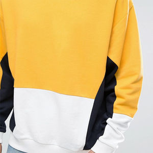 Nouveau style unique pour hommes 100% coton coupe ample pull à col rond poids lourd à la mode sweats vêtements d'hiver à bas prix - Product Image 6