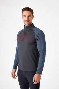 Design classique hommes chemises d'équitation respirant durable coton mélange tissu vente en gros vêtements équestres pour la course d'entraînement et - Product Image 2