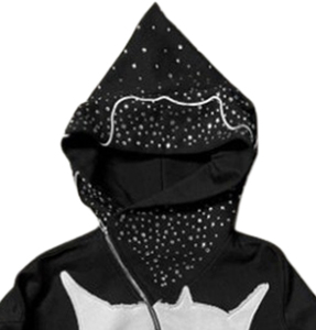 Personnalisé en Détresse Patch Broderie Vintage Âgé Applique Couture 500GSM Sweat À Capuche Recadrée Pierre Lavage À L'acide Hoodies Hommes - Product Image 6