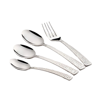 Cuchara de postre de cena de acero inoxidable con logotipo personalizado al por mayor, cubiertos hechos a mano, cuchara para ensalada, 5 piezas y cuchara para ensalada y postre - Product Image 5