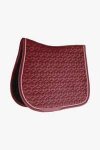 Tapis de selle tout usage personnalisé de haute qualité, confortable, pour l'équitation anglaise, en coton et polyester. - Product Image 4