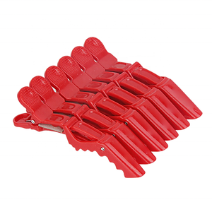 Nouvelles pinces à cheveux réutilisables pour salon de coiffure, pinces crocodiles en plastique pour cheveux épais, antidérapantes, pour femmes et filles, modèle LTM-HC09 - Product Image 1