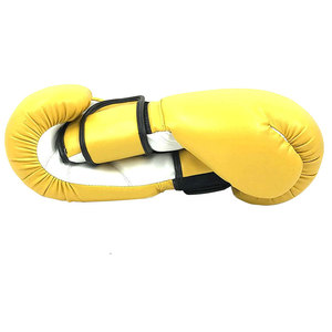 Guantes de boxeo de alta calidad con logotipo personalizado Guantes de boxeo Pu Guantes de boxeo de buena calidad Cuero Pu - Product Image 6
