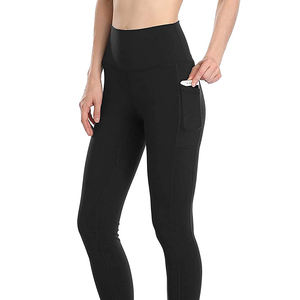 Pantalons de yoga sans couture taille haute, vente en gros, imprimés sur mesure, leggings de sport chauds pour femmes, hiver, respirants - Product Image 5