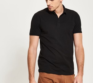 10% de réduction sur la vente en gros de polos en polyester avec logo imprimé pour hommes, col roulé à séchage rapide, t-shirt de golf unisexe - Product Image 4