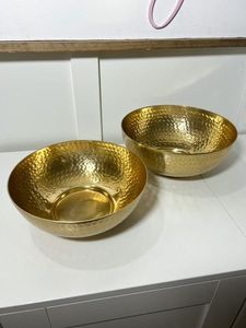 Bol de nourriture au design admirable, couleur noire en métal de qualité supérieure, bol de service pour la cuisine, décoration de table, bol de nourriture - Product Image 6