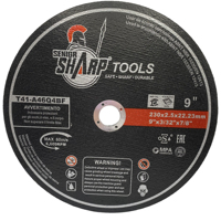 Disques abrasifs en résine d'oxyde d'aluminium brun de haute qualité, 9 pouces (230 mm), conformes à la norme EN12413, pour découpe de métal, meuleuse d'angle, Jaze Hardware