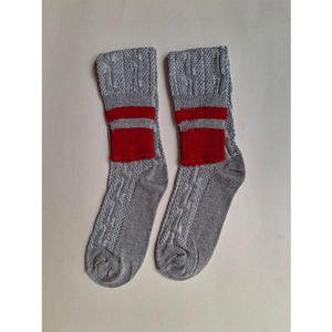 High Quality Custom Logo Solid Pattern Casual Dress <b>Socks</b> Anti-Slip Bottom Available in <b>White</b> Black Top Price MOQ 10 Pairs - Product Image 2