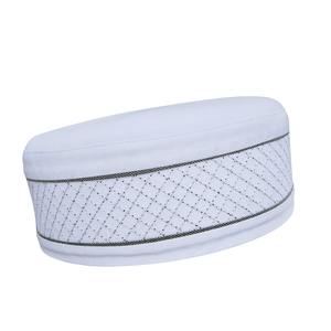 Misam Premium Polyester Cotton Handmade Kufi Cap Best OEM Factory Wholesale Modest Traditional Islamic Clothing Accessory Spring - Product Image 3