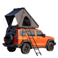 Carpa de Techo de Gran Tamaño para Acampar al Aire Libre de Aluminio para Coche 4WD 4x4, Tienda de Techo con Carcasa Rígida en Venta