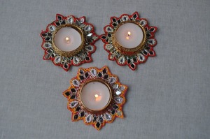 Bougeoir décoratif indien, chauffe-plat, Diwali Diyas, décoration de la maison, décoration traditionnelle, décor d'escalier, décor de dessus de table - Product Image 5