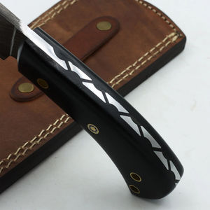Cuchillo de Caza y Bowie Hecho a Mano de Acero Inoxidable con Alto Contenido de Carbono, con Borde Dentado, para Campismo al Aire Libre y Personalización OEM - Product Image 6