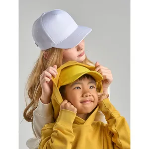 Sustainable Kid Recycled Five-<b>Cap</b> Promotional Hats & <b>Caps</b> - Product Image 2