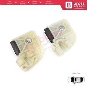BWR5531 Clips de reparación del regulador de ventanilla eléctrica soporte puerta delantera izquierda para Transporter T5 T6 Caravelle Multivan 2003-2024 7H0837753 - Product Image 2