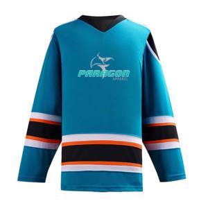 Maillot de hockey sur glace imprimé en 3d pour hommes, vente en gros, sur mesure - Product Image 6