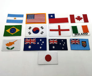 MOQ bajo bordado personalizado etiqueta tejida parches personalizados 2026 - Product Image 4