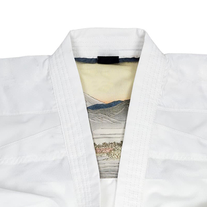 Uniforme de karaté unisexe pour adultes, respirant, séchage rapide, haute qualité, 240g, sans couture, avec logo personnalisé sur le devant, vêtements d'arts martiaux - Product Image 5