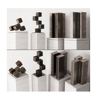 Best Creative Home Intérieur Décoratif Showpiece Objets Aluminium Accents Home Decor Décoration Salon Chambre à coucher