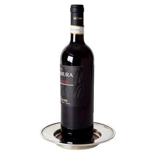 Luxury Stainless Steel Nickel Plated <b>Bottle</b> <b>Coaster</b> for Dining Table Home Bar Kitchen Decor Handmade Durable Bar Accessories Set - Product Image 6