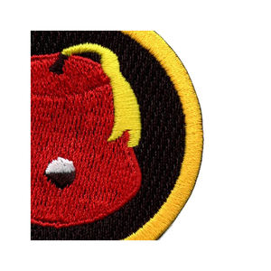 Insignes brodés de l'infanterie légère Mortarman, vert maïs, petits insignes brodés, insignes de commerce en tissu pour les forces, haute qualité - Product Image 3