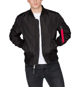 Blouson d'aviateur de haute qualité à logo personnalisé OEM pour hommes veste de baseball pour collèges et écoles pour hommes - Product Image 1