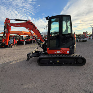 รถขุดขนาดเล็ก Kubota U48 5 รุ่นใหม่ ทรงพลัง น้ำหนัก 4.8 ตัน เครื่องยนต์ดีเซล กำลัง 40.4 แรงม้า ระบบ Zero Tail Swing ควบคุมไฮดรอลิกอย่างราบรื่น - Product Image 1