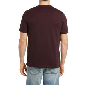 Camiseta lisa en blanco de algodón de 210gsm de alta calidad, camisetas de talla grande con estampado de logotipo personalizado para hombre, camiseta de peso pesado de gran tamaño - Product Image 2