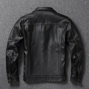 Chaqueta de ajuste holgado con logotipo frontal formal de invierno con cuello vuelto de Cachemira unisex - Product Image 5