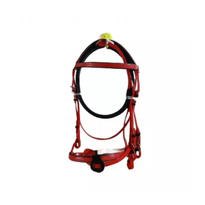 Brida de cuero ajustable de Color rojo, diseño personalizado de calidad superior, fabricante de India - Product Image 2