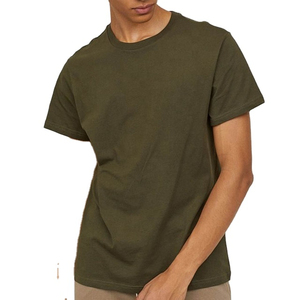 Camiseta informal de verano para hombre de último diseño, cuello redondo, Color claro, transpirable, de talla grande, precio razonable - Product Image 1