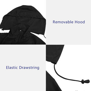 Chaqueta Cortavientos de Lona para Hombre, Cuello Alto, Resistente al Viento, Impermeable, de Secado Rápido, Estilo Casual, en Oferta - Product Image 2