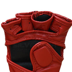 Meilleurs gants de grappin MMA en cuir personnalisés fabriqués au Pakistan avec logo personnalisé respirant entraînement de combat poinçonnage arts martiaux - Product Image 4
