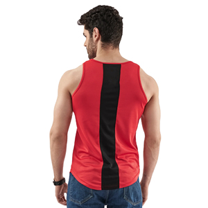 Fitness Tank Top Custom Logo Sleeveless Breathable Knitted Running <b>Muscle</b> Workout Sport <b>Vest</b> <b>Men's</b> - Product Image 4