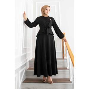 ชุดจับจีบ2ชิ้นสีดำ - Product Image 4