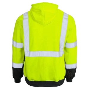 Sudadera de Seguridad de Alta Visibilidad, Impermeable, para Construcción, con Mangas Largas, Reflectante, Ropa de Trabajo, Servicio Personalizado OEM - Product Image 5