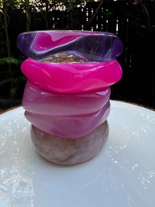 กำไลและสร้อยข้อมือเรซิ่นสำหรับผู้หญิง คอลเลคชั่นใหม่ เครื่องประดับสไตล์นางฟ้าสำหรับงานปาร์ตี้และงานแต่งงาน คุณภาพสูง - Product Image 2