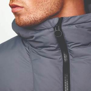 แจ็กเก็ตปลาปักเป้าสำหรับผู้ชายเสื้อแจ็คเก็ตขนเป็ดแบบรูดซิปสำหรับฤดูใบไม้ร่วง - Product Image 3