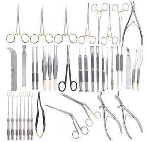 Tebbetts Instrumento de rinoplastia Juego de 40 piezas Acero inoxidable alemán Grado quirúrgico Manual Autoclavable Herramientas quirúrgicas ortopédicas - Product Image 1