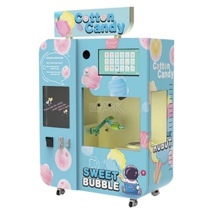 CE Certified Automatic <b>Cotton</b> <b>Candy</b> Vending <b>Machine</b> 10-18L Capacity 5 Year Warranty Factory Direct Low Prices - Product Image 2