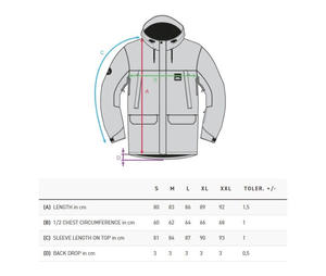 Chaqueta de esquí para hombre OEM con logotipo personalizado, tela aislante transpirable, impermeable, apta para ropa de nieve y servicios de etiqueta privada - Product Image 6