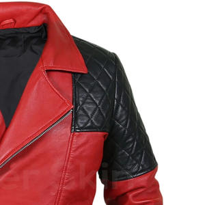 Veste en cuir véritable de qualité supérieure avec un design élégant coutures durables coupe confortable. pour une tenue décontractée ou formelle taille XS - Product Image 3