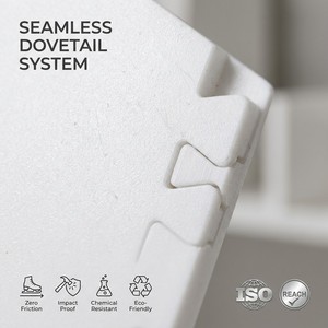 Paneles de <span class=keywords><strong>Pista</strong></span> de Hielo Sintético Autolubricantes WLT, <span class=keywords><strong>Pista</strong></span> de Patinaje Portátil <span class=keywords><strong>para</strong></span> el Hogar y el Patio Trasero, <span class=keywords><strong>para</strong></span> Entrenamiento de Hockey, Venta al por Mayor - Product Image 4