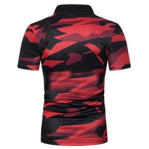 Polo de golf para hombre, Polo personalizado de material puro antiarrugas POLO camisetas de manga corta, camiseta polo - Product Image 2