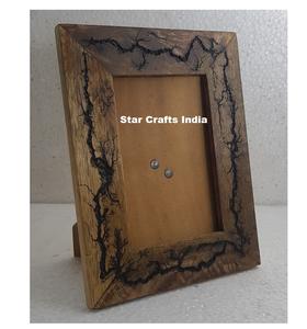 Nouvel arrivage de cadres photo en bois massif de très haute qualité avec veilleuse et cadre photo en bois pour poupée mignonne vente en gros - Product Image 1