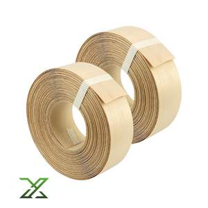 Bande de chant en bois véritable, placage chêne noyer, ruban adhésif résistant avec largeur et épaisseur personnalisables pour meubles en contreplaqué - Product Image 4