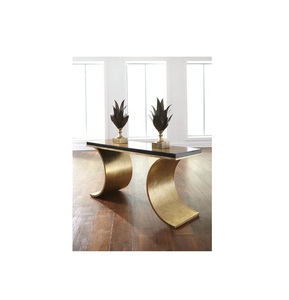 Mesa de centro de metal de diseño elegante, mesa de centro/café de aluminio de moda moderna, mesa de Centro de jardín y estudio - Product Image 1