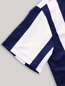 ชุดลำลองสองชิ้นสำหรับผู้ชายช่วงฤดูร้อน |   ชุดเสื้อยืดแขนสั้นและกางเกงขาสั้นลำลองสำหรับผู้ชาย ลายพิมพ์แฟชั่นฤดูร้อน - Product Image 4