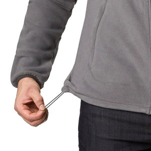 Veste d'hiver surdimensionnée pour homme en sherpa, coupe ample, bomber en toile, col montant, logo personnalisé sur le devant, extérieur, rue, écologique - Product Image 5